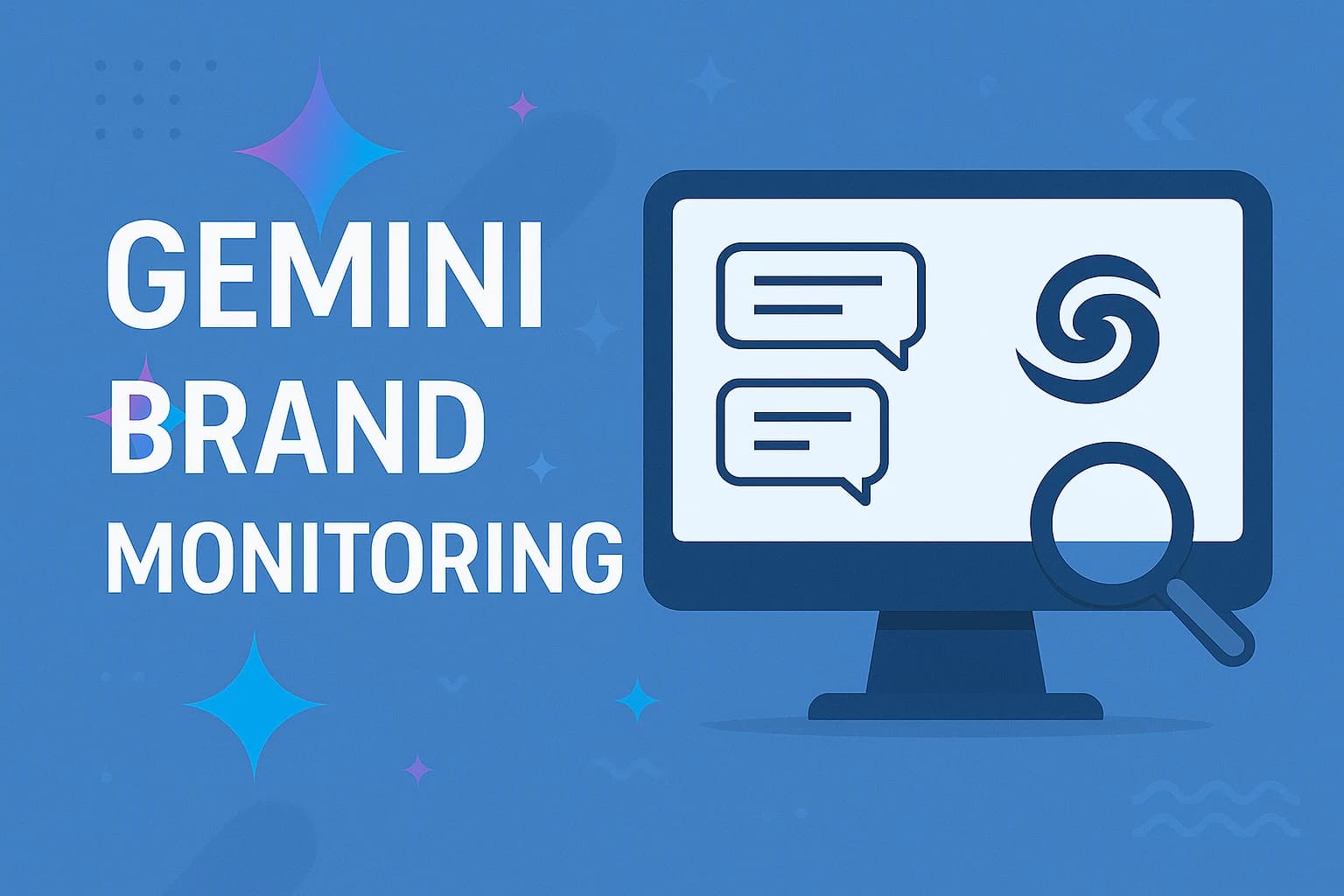 Gemini brand monitoring illustration